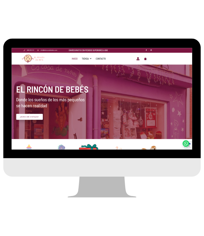 Tienda online El Rincón de Bb's
