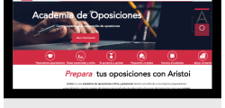 Web Aristoi Oposiciones